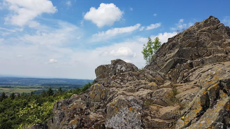 Blick vom Bilstein nach Frankfurt